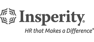 Insperity logo with a geometric symbol on the left and the tagline HR that Makes a Difference® below the company name, emphasizing leadership self-care for effective burnout prevention.
